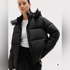 NWT Athleta Stratus Puffer Black Jacket Sz XS (#768233)